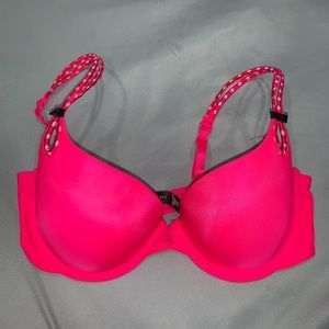 Pink VS push up bra